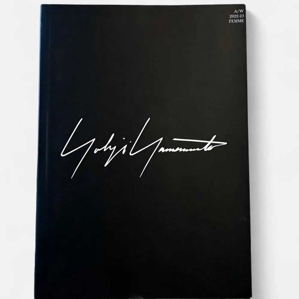 Yohji Yamamoto Homme 2022-23 A/W lookBook catalog
